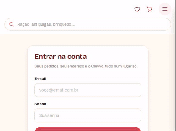 Tela real do portal: produtos da assinatura sendo escolhidos