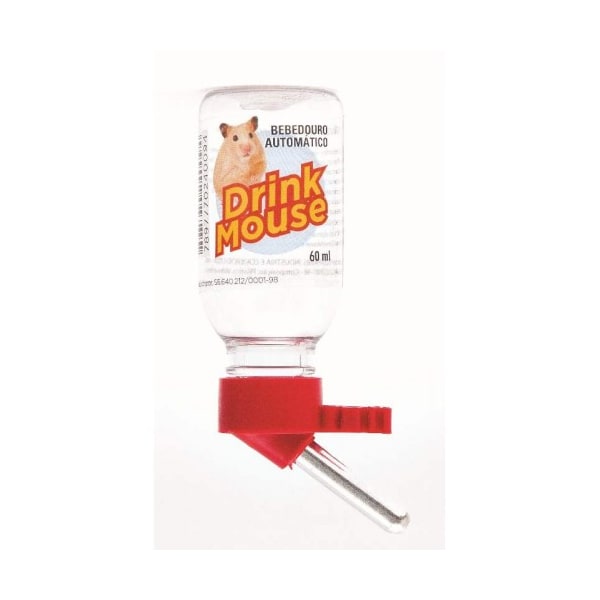 Bebedouro para Roedores Drink Mouse Bico de Alumínio 120ml