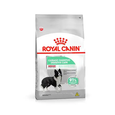 Ração Royal Canin Cuidado Digestivo para Cães Adultos de Porte Médio a Partir de 12 Meses de Idade 10,1 kg