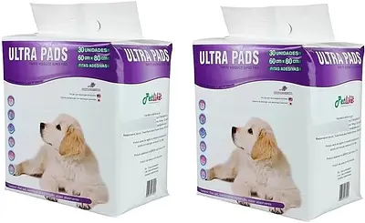Kit Tapete Higiênico Ultra Pads Aroma Lavanda - 60unid 80x60cm