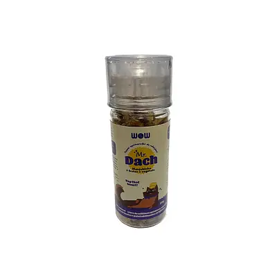 Saborizante para Ração de Gatos WOW Pet Food Mr.Dach Sabor Manjubinha, Frutas e Vegetais 20g