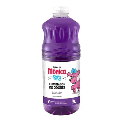 Eliminador de Odores Turma da Mônica Pets Lavanda 2 L