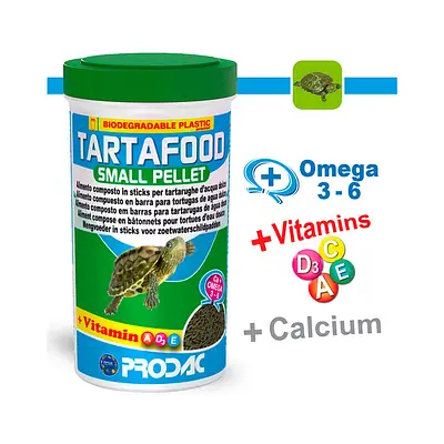 Alimento Prodac Tartafood Small Pellet para Tartarugas