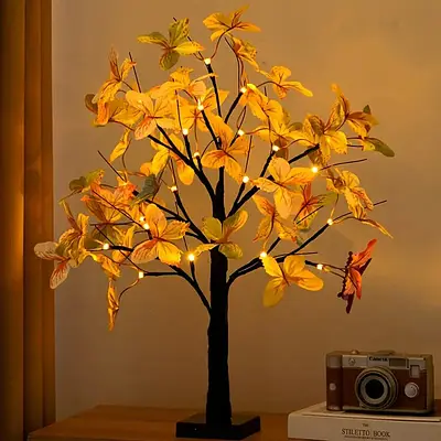 Árvore de luz LED Bonsai Borboleta