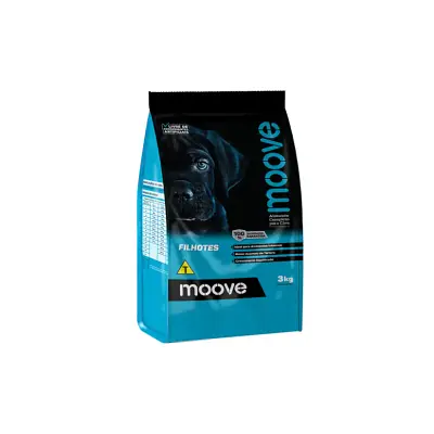 Ração Moove para Cães Filhotes 3 Kg