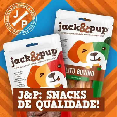 Petisco para Cães Peito De Frango Jack&Pup 80g