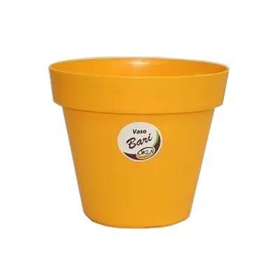 Vaso Okla Bari Amarelo para Jardim