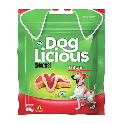 Petisco Total Alimentos Dog Licious T-Bone 65g
