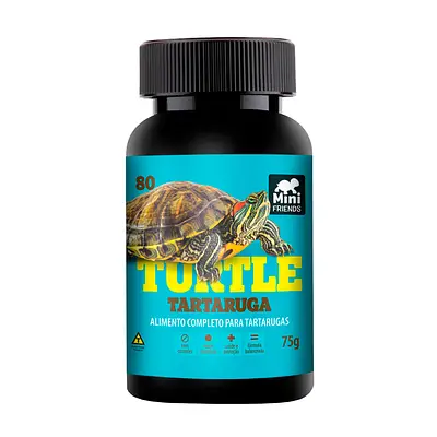 Ração Turtle Mini Friends para Tartaruga