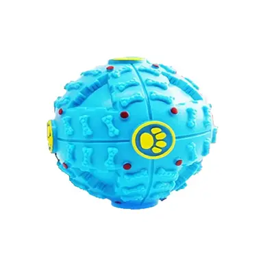 Brinquedo para Cães Bola Interativa Azul 7cm The Pets Brasil
