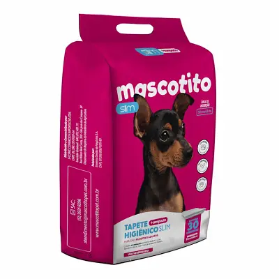 Tapete Higiênico Mascotito Slim 60x55 com 30 Unidades
