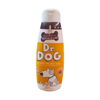 Shampoo para Cães e Gatos Clareador Dr Dog 350ml