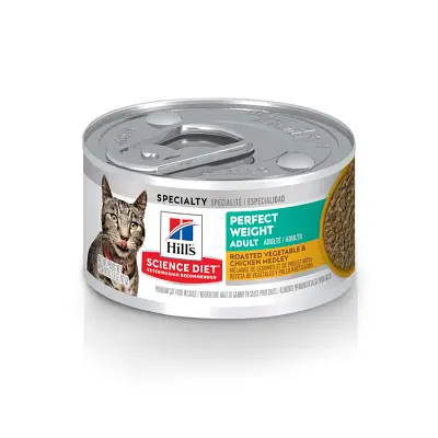 Ração Úmida Hill s Science Diet Peso Perfeito para Gatos Adultos Sabor Frango 82g
