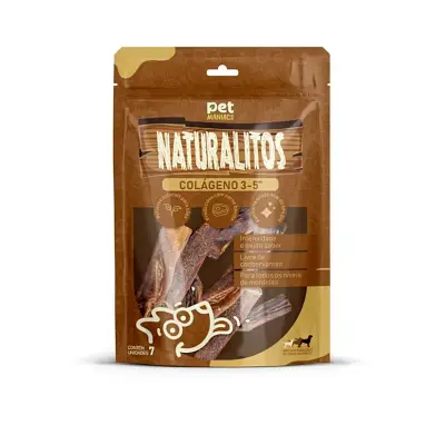 Petisco para Cães Pet Maniacs Naturalitos Colageno 3-5" 7 Unidades