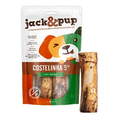 Petisco para Cães Costelinha Bovina Jack&Pup 2 Unidades