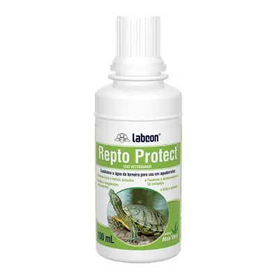 Condicionador De Água Para Aquário Repto Protect Labcon 100ml