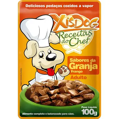 Petisco Cães Xis Dog Sabores da Granja 100g