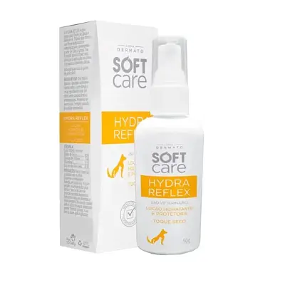 Loção Hidratante e Protetor Solar Soft Care Hydra Reflex 50g