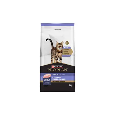 Ração Nestlé Purina Pro Plan Cuidado Excepcional para Gatos Adultos Sabor Frango