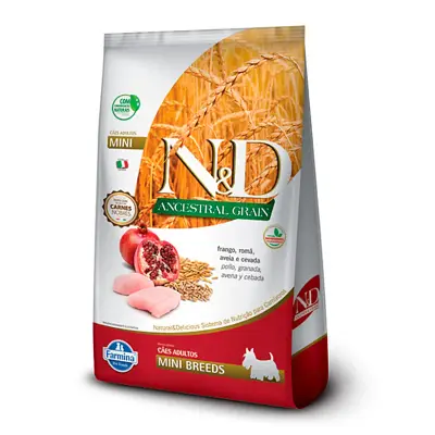 Ração N&D Ancestral Cães Adultos Raças Pequenas Frango 800g