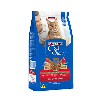 Ração Nestlé Purina Cat Chow Adultos Carne 1kg