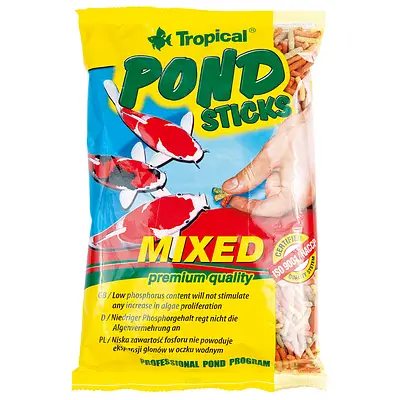 Alimento Tropical Pond Sticks Mixed para Peixes