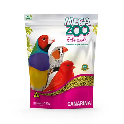 Ração Megazoo para Canários - 350g