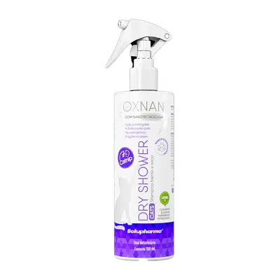 Banho a Seco para Gatos Oxnan Dry Shower Botupharma 180ml
