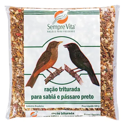Ração Sempre Vita Triturado para Sabiás - 500g