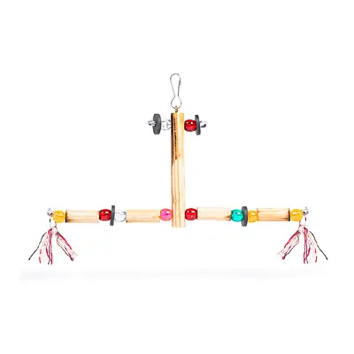 Brinquedo Passaritos Toys Para Pássaros Trapézio Mini