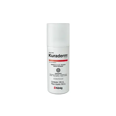 Kuraderm Spray Bactericida Konig para Cachorro 100ml