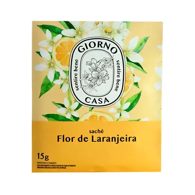 Sachê Aromatizador Giorno Flor de Laranjeira 15g