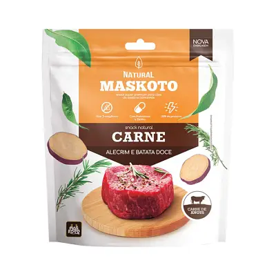 Bifinho Para Cães Maskoto Steak e Angus e Batata Doce 300g