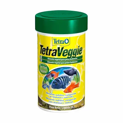 Alimento para Peixe Tetra Peixe Tetra Veggie Flakes