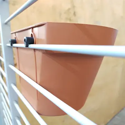 Trava Vaso Modular Parede Okla 8 Peças