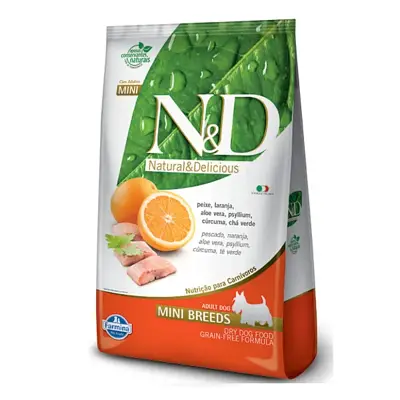 Ração N&D Grain Free Cães Adultos Mini Peixe 800g