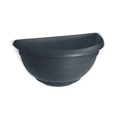 Vaso Nutriplan de Parede Preto