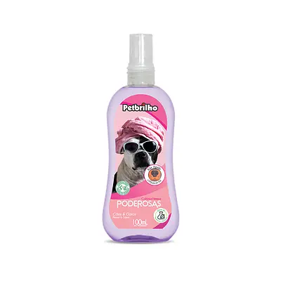 Perfume Petbrilho Vegano para Cães Fêmeas 100 ml