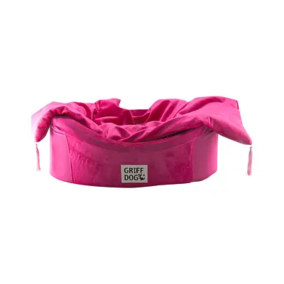 Cama Griff Dog para Cães Luxo Rosa