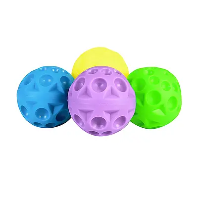 Brinquedo Líder Pet Bola Lunar para Cães - Cores Sortidas