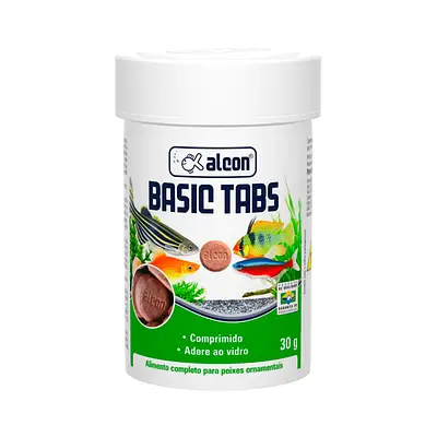 Ração Alcon Basic Tabsal para Peixe 30g