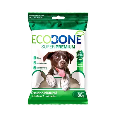 Ossinho Natural Ecobone Pequeno para Cães - 340g