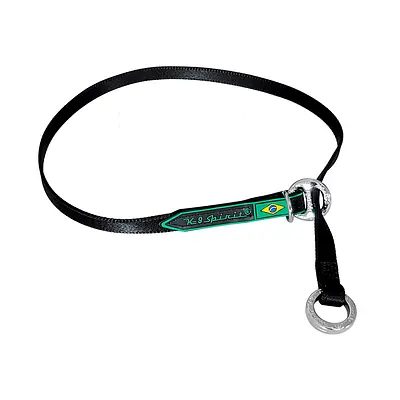 Colar K9 Spirit de Poliéster Prime para Cães Preto
