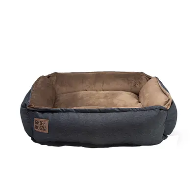 Cama Griff Dog para Cães Denin Marrom