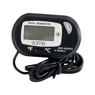 Termômetro Digital Soma para Aquários com Sensor