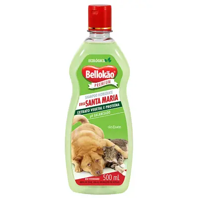 Shampoo Bellokão Erva Santa Maria Premium 500ml