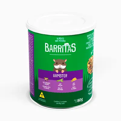 Barritas Zootekna para Hamster 80g