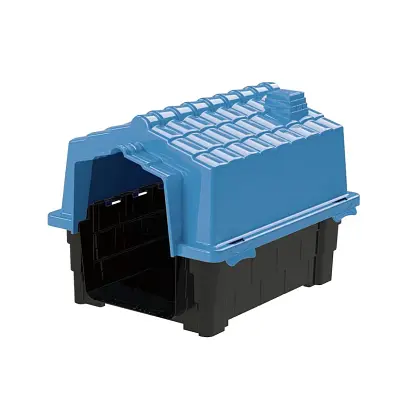 Casa Eco Colors Dog House Evolution Azul N2