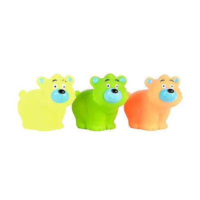 Brinquedo Líder Pet Urso Júnior para Cães - Cores Sortidas