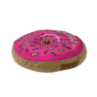 Almofada Griff Dog para Cães Donut Rosa
